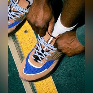 Nike Jordan Trunner O/S Men's Sneakers in Purple and Archaeo Brown Size:12